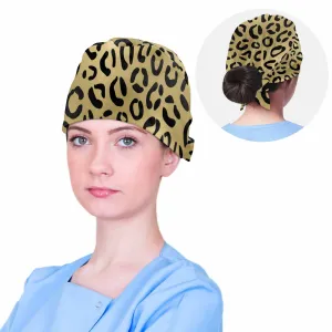 Nurse Scrub Cap Animal Print 12  Scrub Cap
