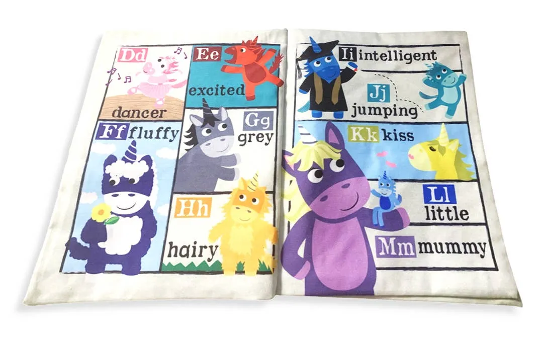 Nursery Times Crinkly Newspaper - Unicorns