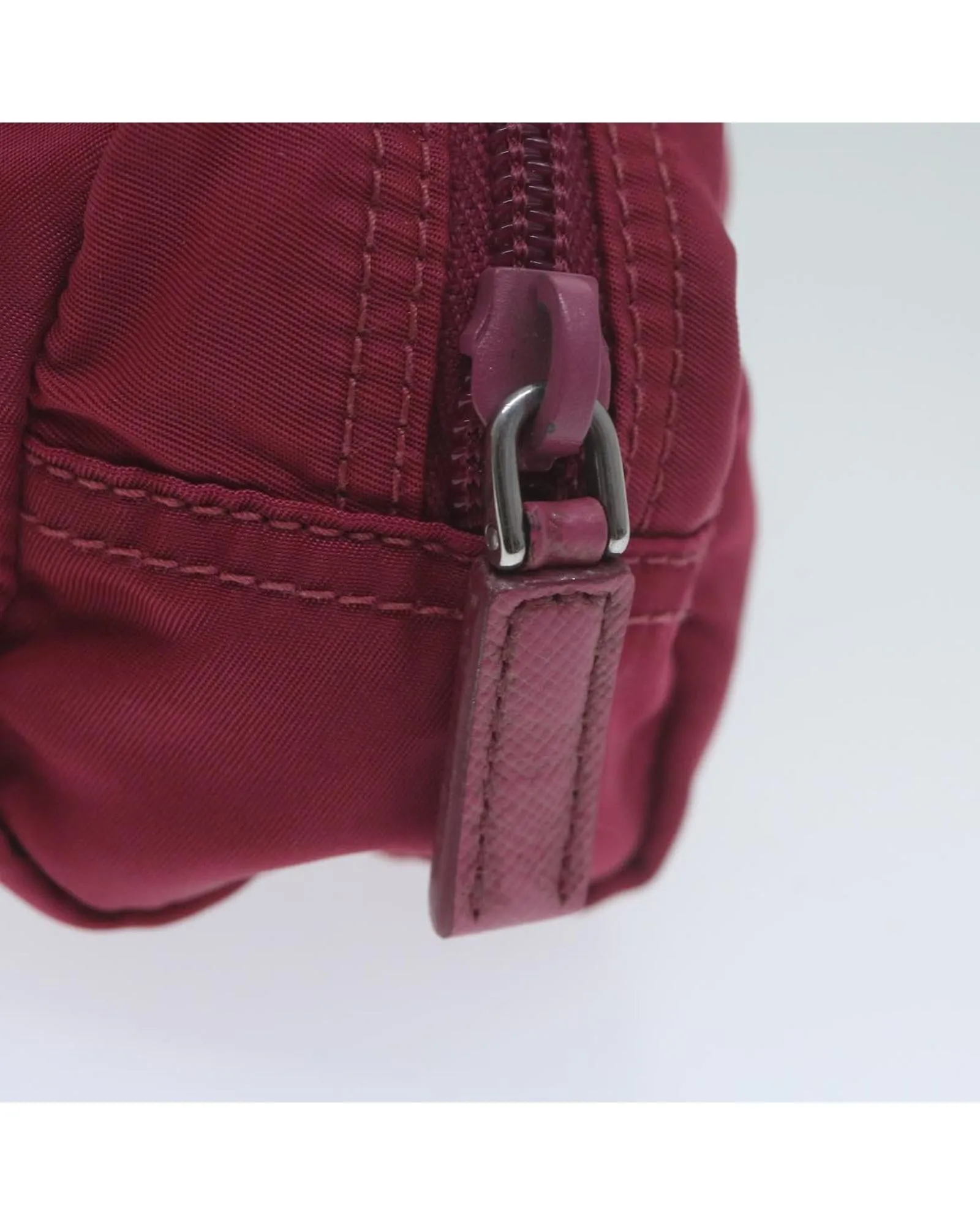 Nylon Pink Pouch by Prada