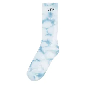 Obey Tie Dye Socks - Turquoise