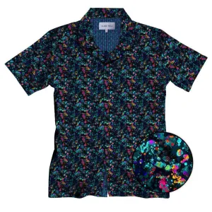 Octopus Garden Open Collar Shirt