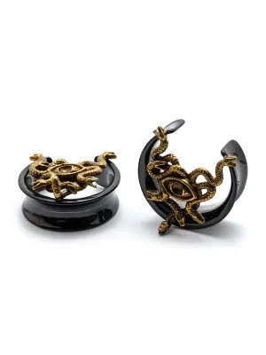 Oculothorax Crescent Steel Saddles