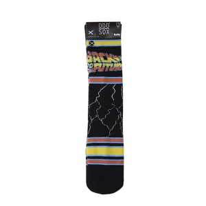 Odd Sox Men's Crew Socks - Back to the Future