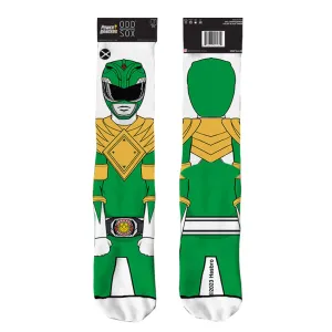 Odd Sox Men's Crew Socks - Green Ranger