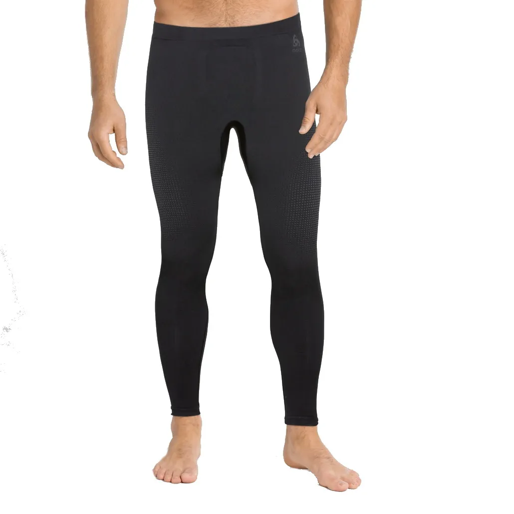 Odlo Men&#x27;s Performance Warm ECO Base Layer Pants Black - Graphite Grey | Buy Odlo Men&#x27;s Performance Warm ECO Base Layer Pants Black - Graphite Grey here | Outnorth