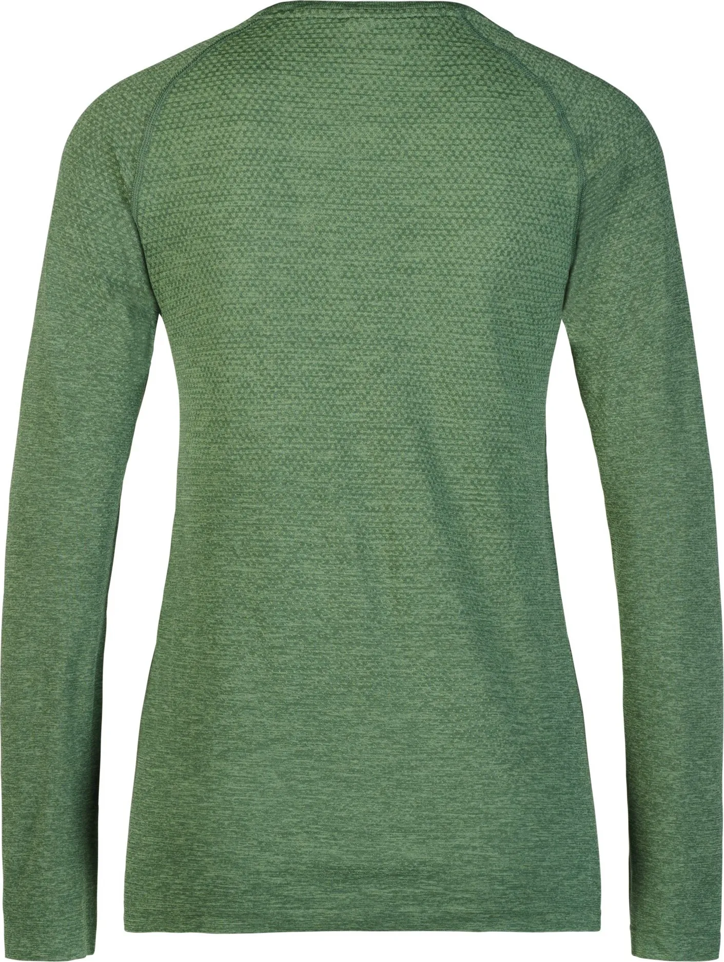 Odlo Women&#x27;s T-shirt Crew Neck L/S Essential Seamless Loden Frost Melange | Buy Odlo Women&#x27;s T-shirt Crew Neck L/S Essential Seamless Loden Frost Melange here | Outnorth
