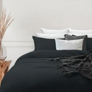 Odyssey Living Cotton Jersey Midnight Quilt Cover Set