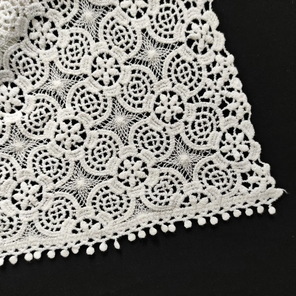 OEKO-TEX BSCI Embroidery collar NFA202B611