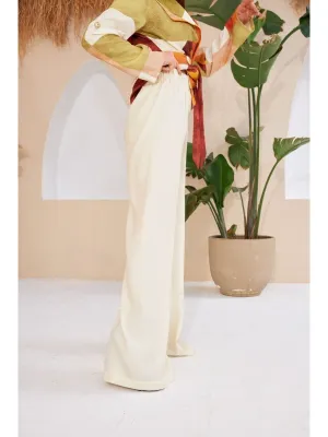 OffWhite High Waisted Casual Trousers