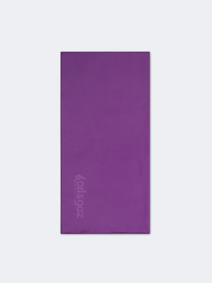 Oil And Gaz Rubber Bag Unisex Lifestyle Towel Purple