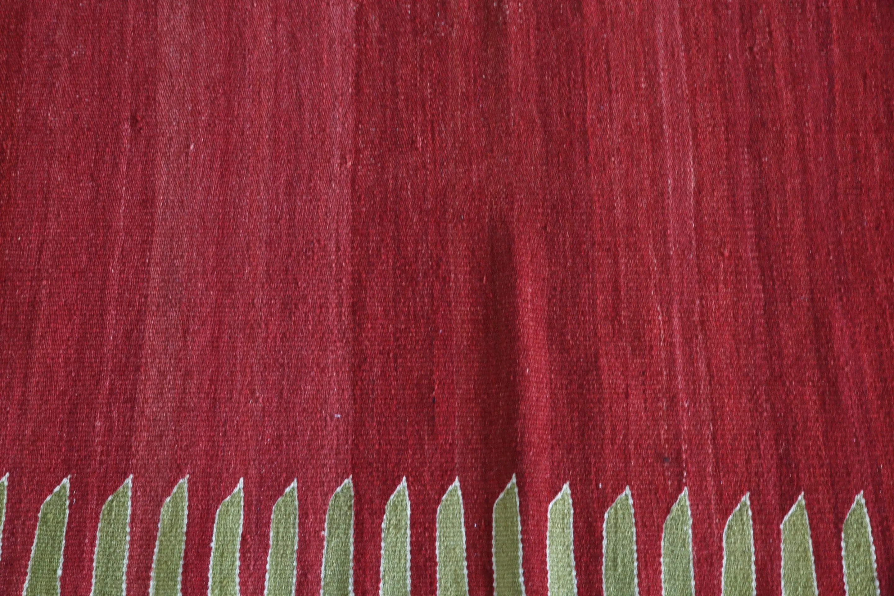 Old Bodrum Bos Kilim 4.4ftx8ft