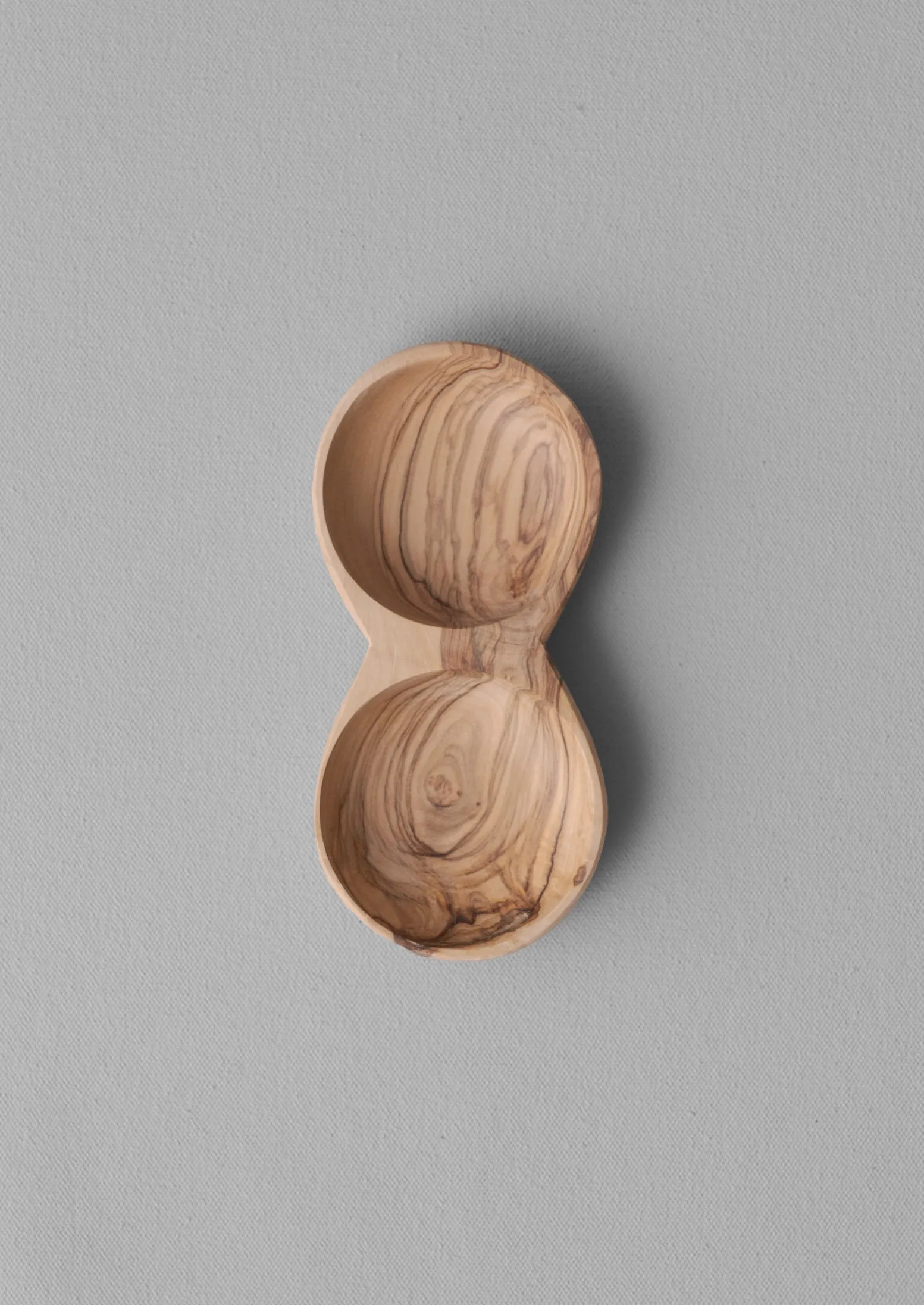 Olive Wood Seasoning Pinch Pot | Natural Wood