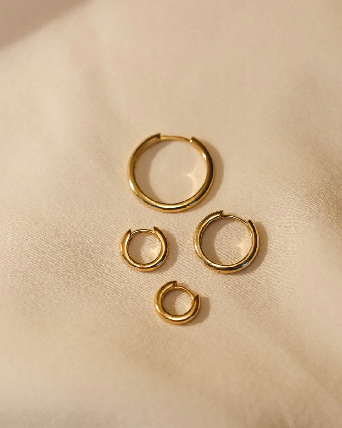 Olivia Huggie Hoops