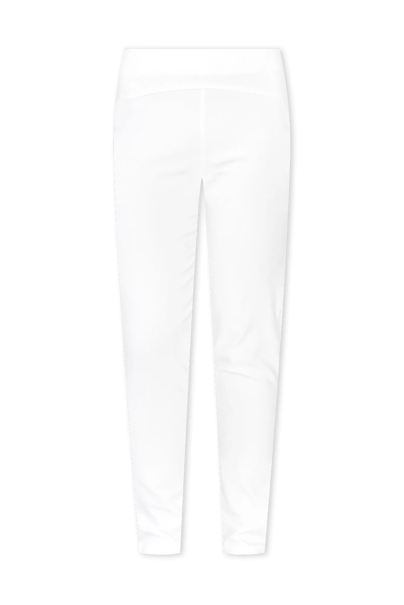 Olympia White Straight Pants