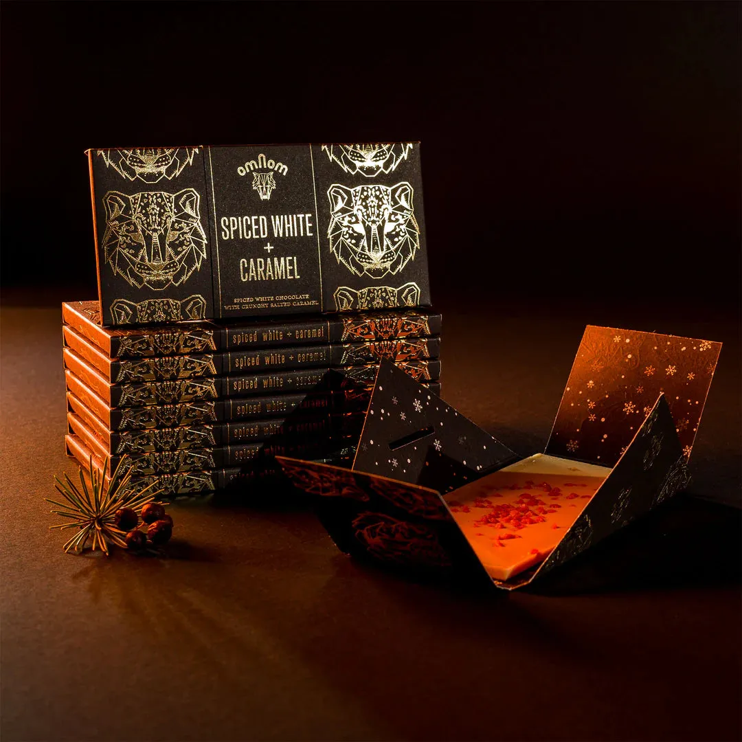 OmNom Winter Collection Chocolate Bars