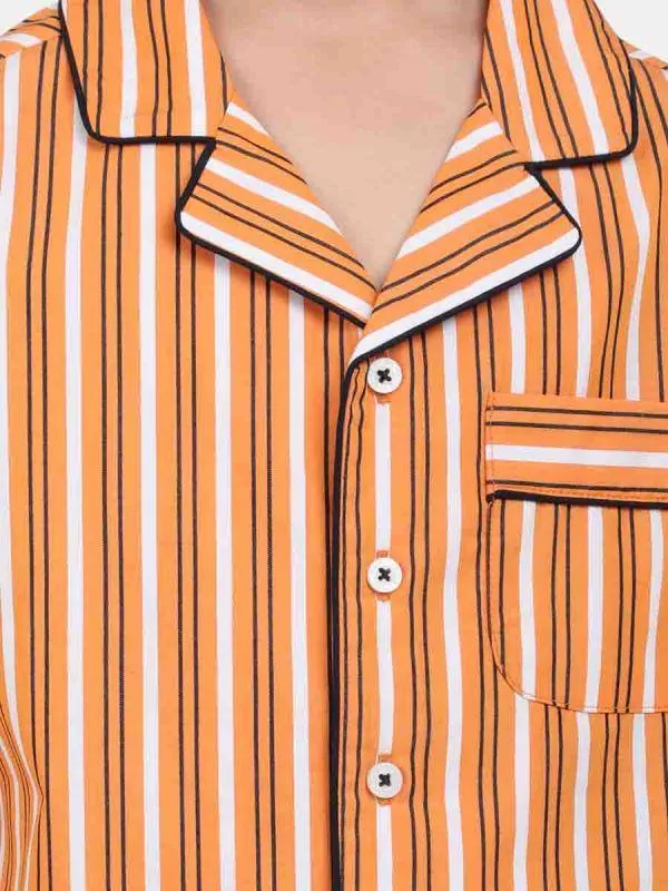 One Friday Orange Night Wear