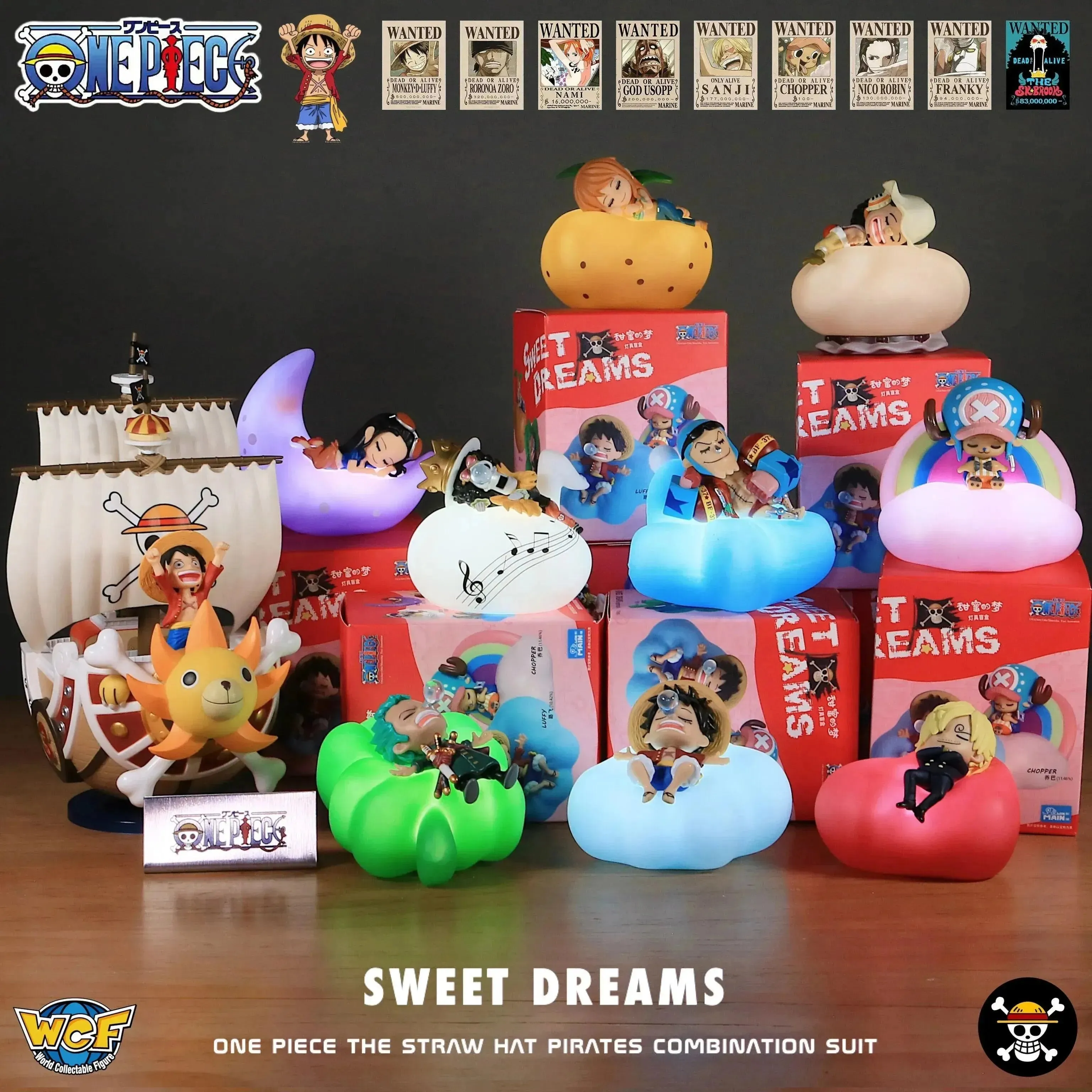 One Piece Characters Night Light