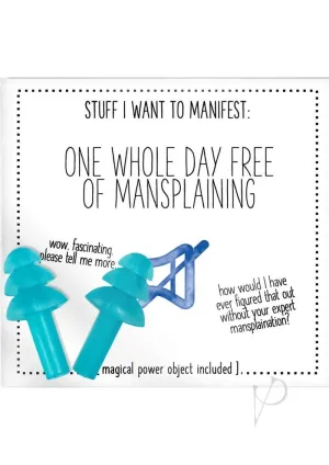 One Whole Day Free Mansplaining