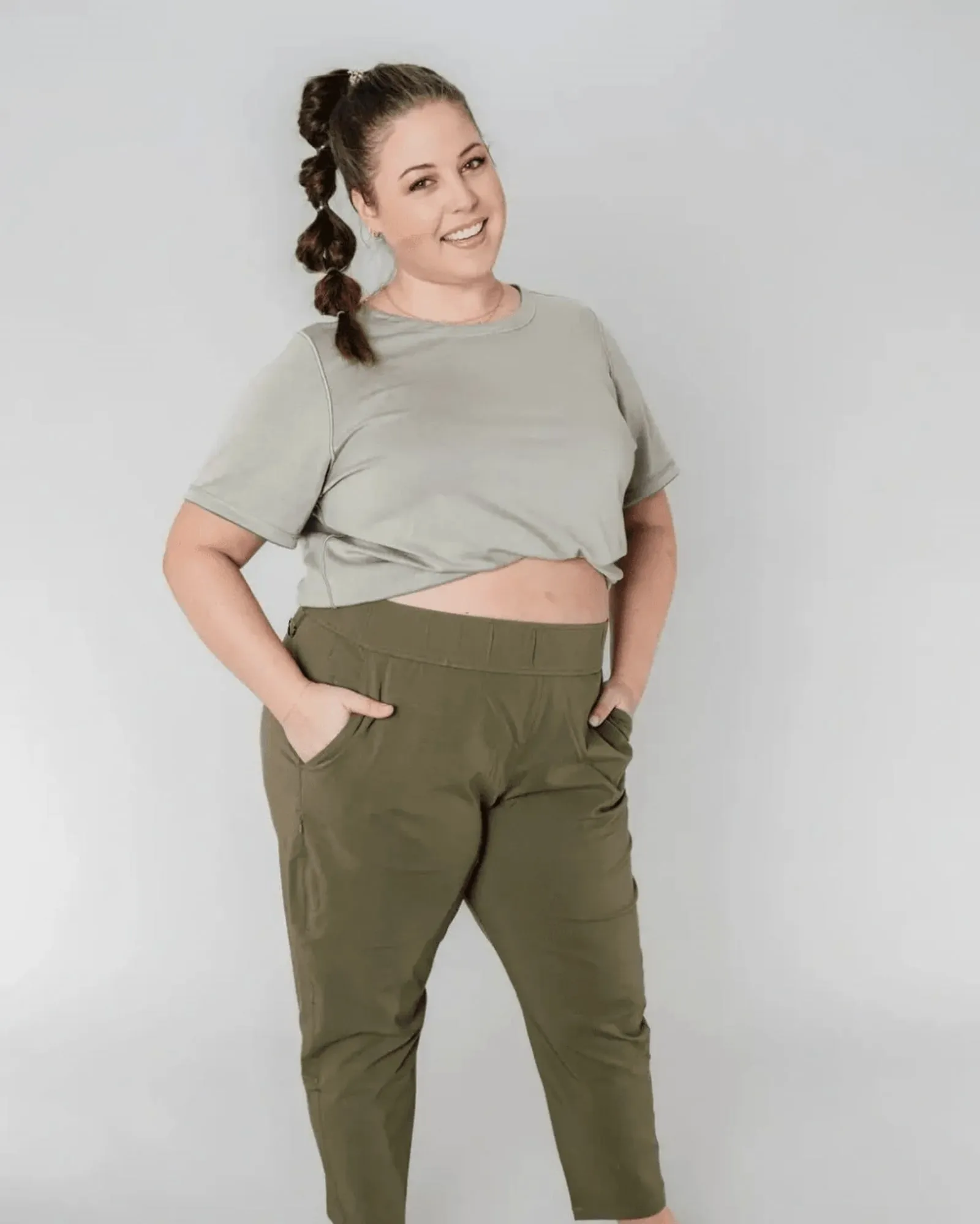 open air pant (32") | olive