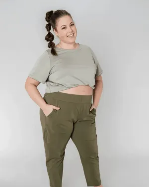 open air pant (32") | olive