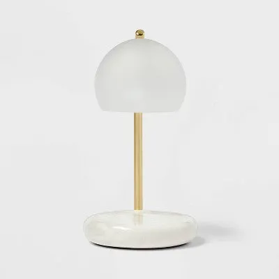 Open Box - Lamp Warmer White Frosted - Threshold