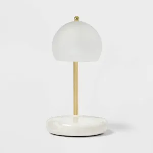 Open Box - Lamp Warmer White Frosted - Threshold