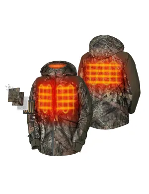 (Open-box) Men's Heated Hunting Jacket - Camouflage, Mossy Oak® Country DNA  (Battery Set Not Included)