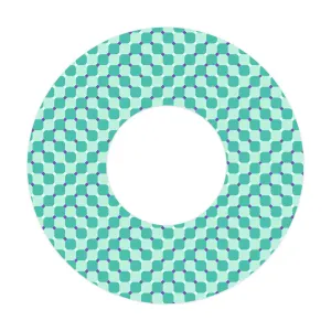 Optical Illusion Patch  Tape Designed for the FreeStyle Libre 2