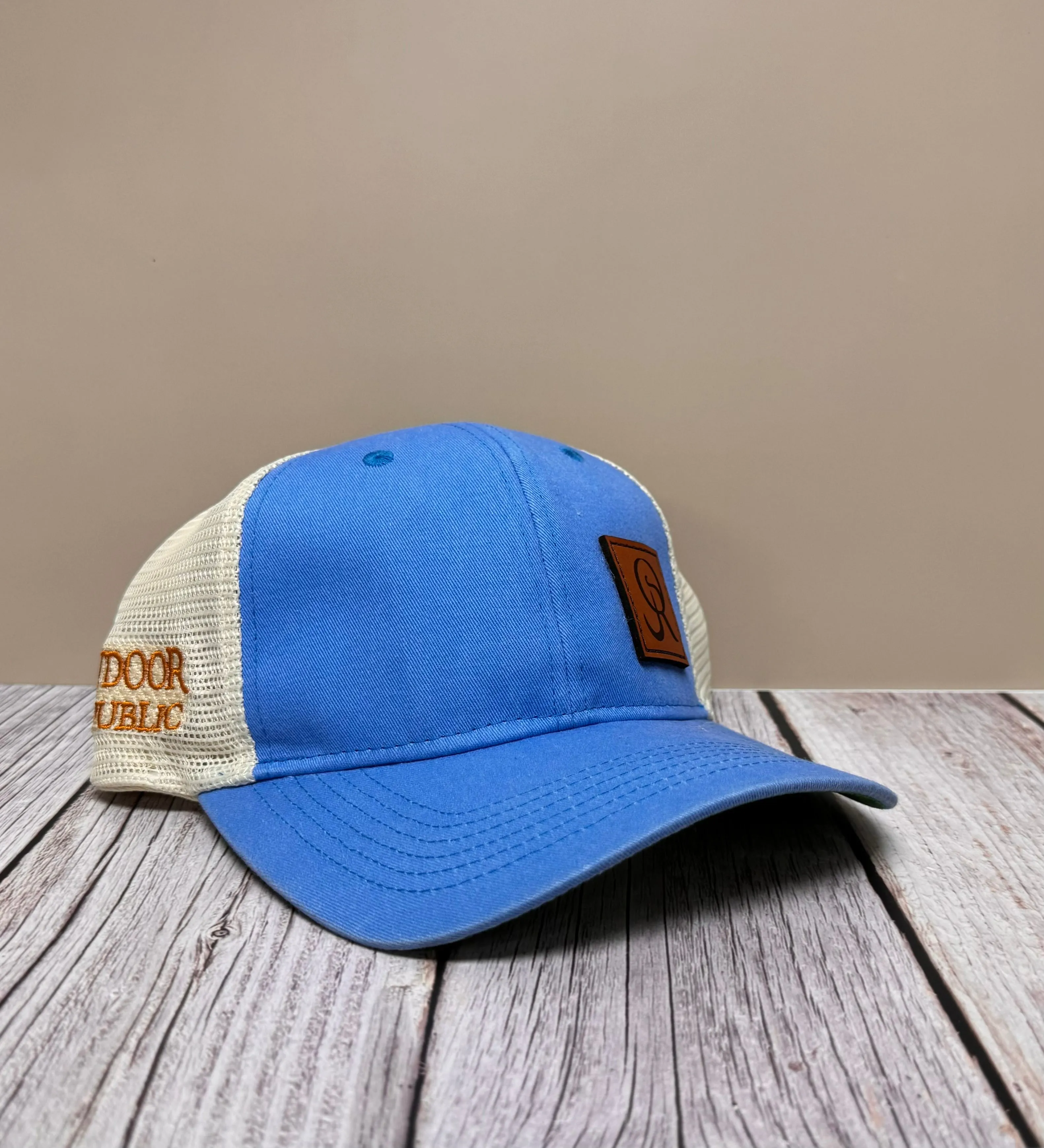 OR Ladies Ponytail- Light Blue/Beige