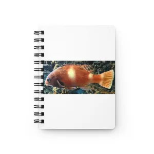 Orange Fish Spiral Bound Journal