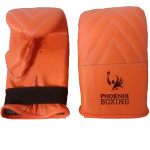 Orange PHOENIX BOXING BAG MITTS