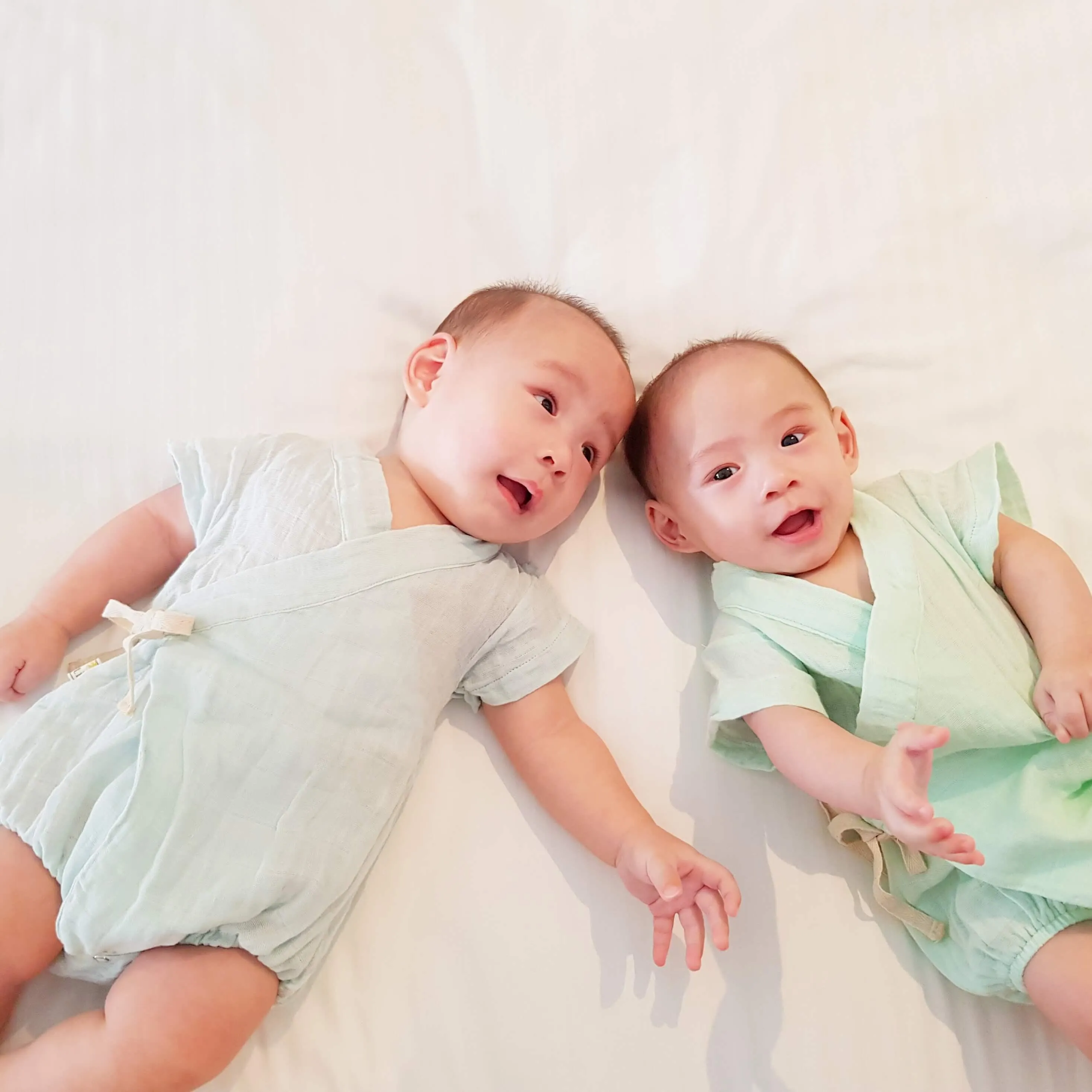 Organic Muslin Baby Essential Set - White