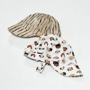 Organic Reversible EcoCap Sun Hat - Puppers