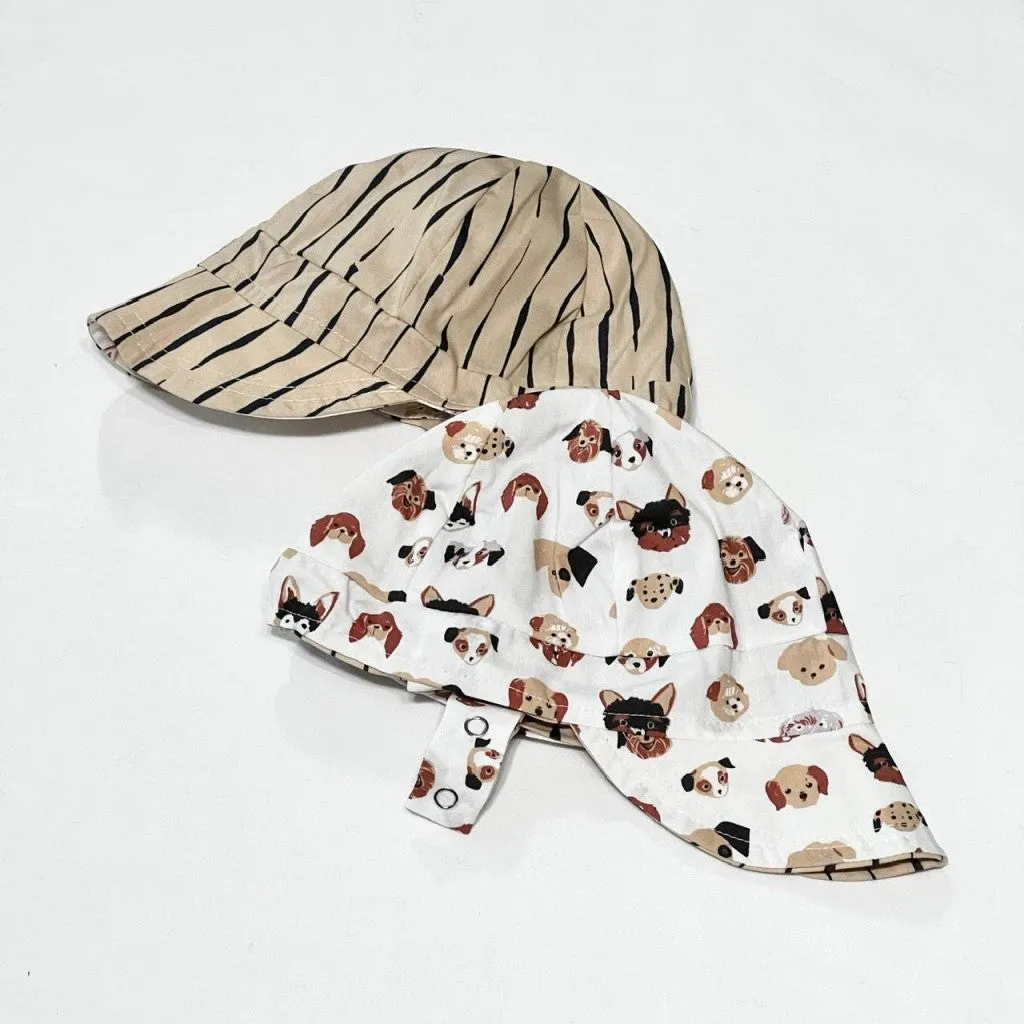 Organic Reversible EcoCap Sun Hat - Puppers