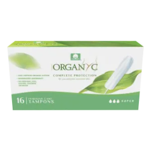 Organyc Tampons Super (16ct)