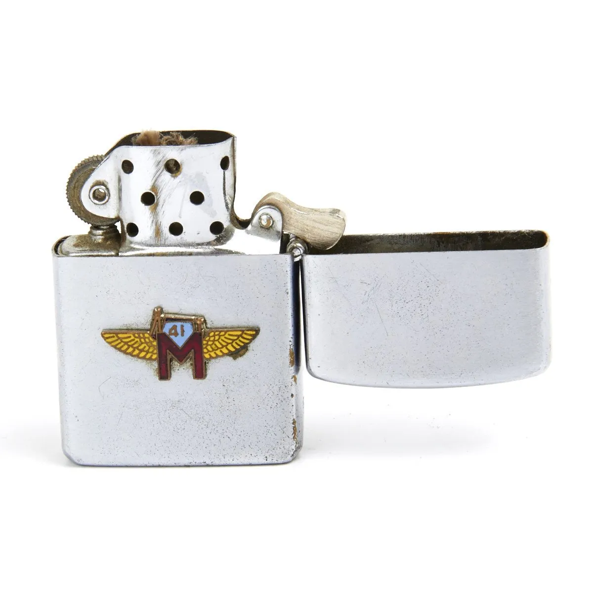 Original 1965 Vietnam War Era Zippo Style Lighter of the USS Midway-  KONWAL "SUPER"