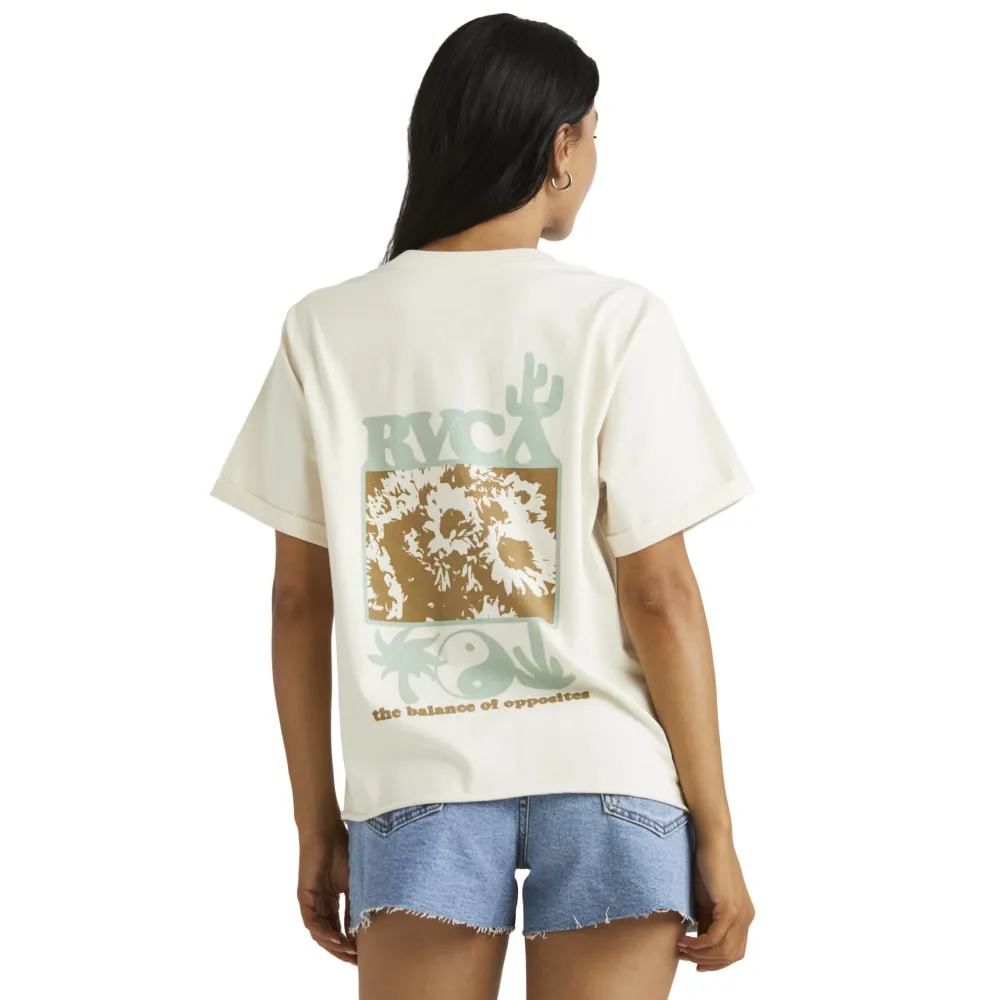 Out Back Cuffed Tee- Womens