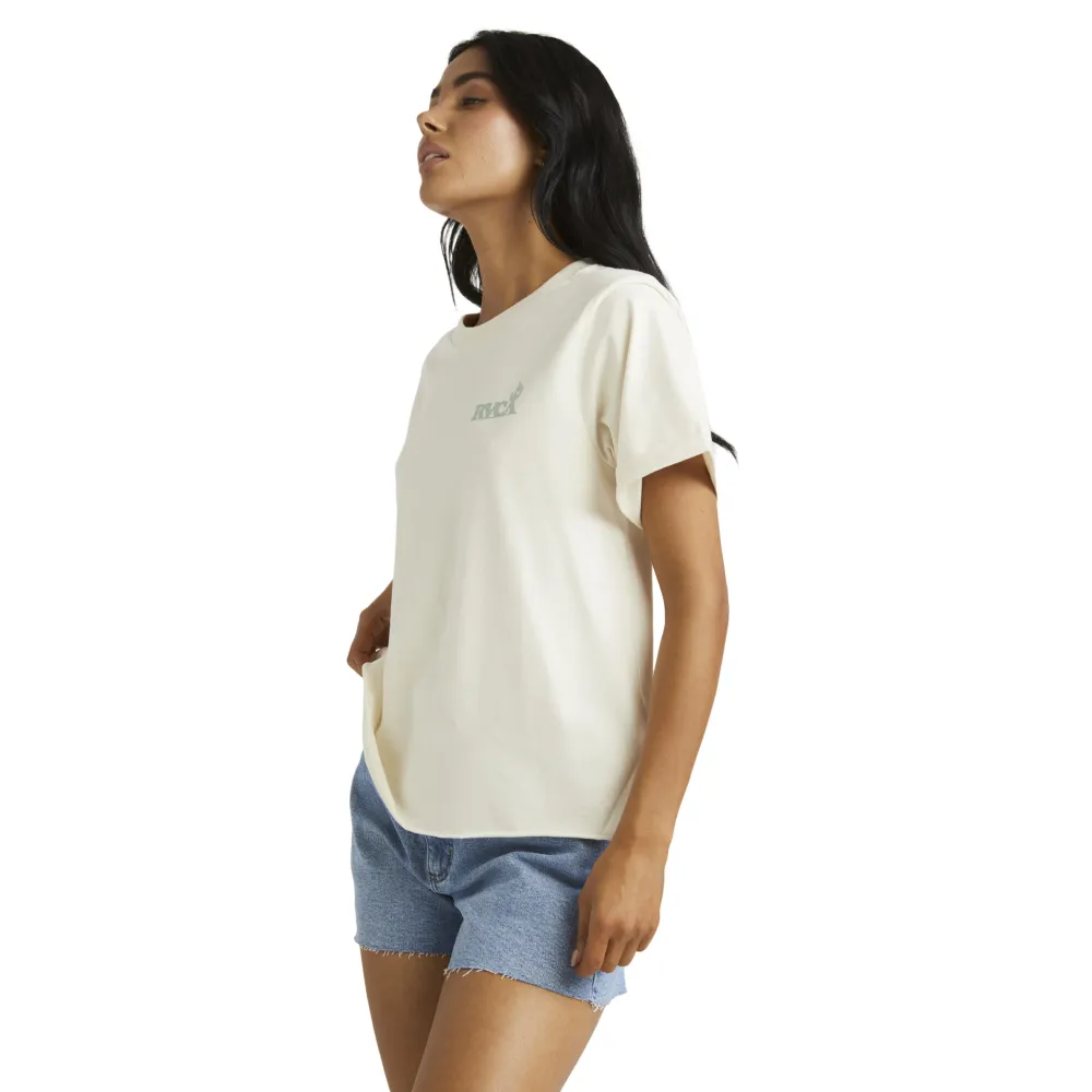 Out Back Cuffed Tee- Womens