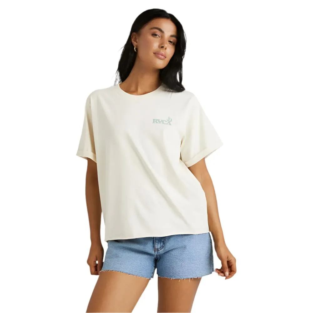 Out Back Cuffed Tee- Womens