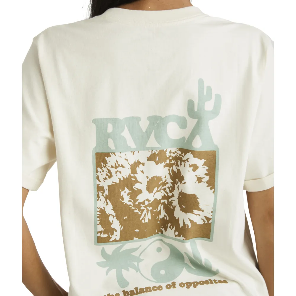 Out Back Cuffed Tee- Womens