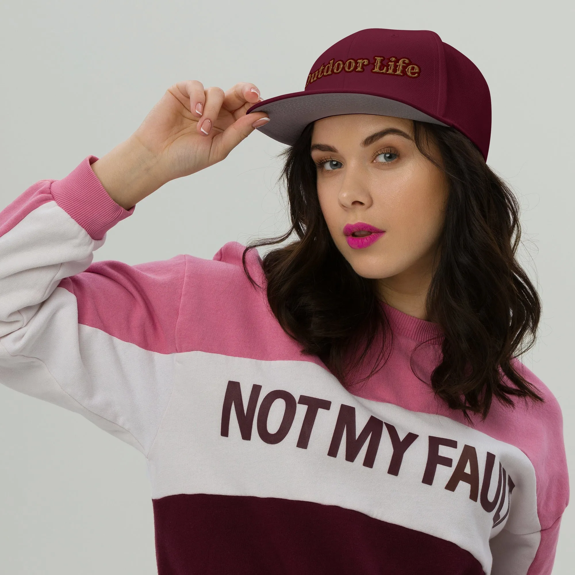 Outdoor life Snapback Hat - StyleMZ