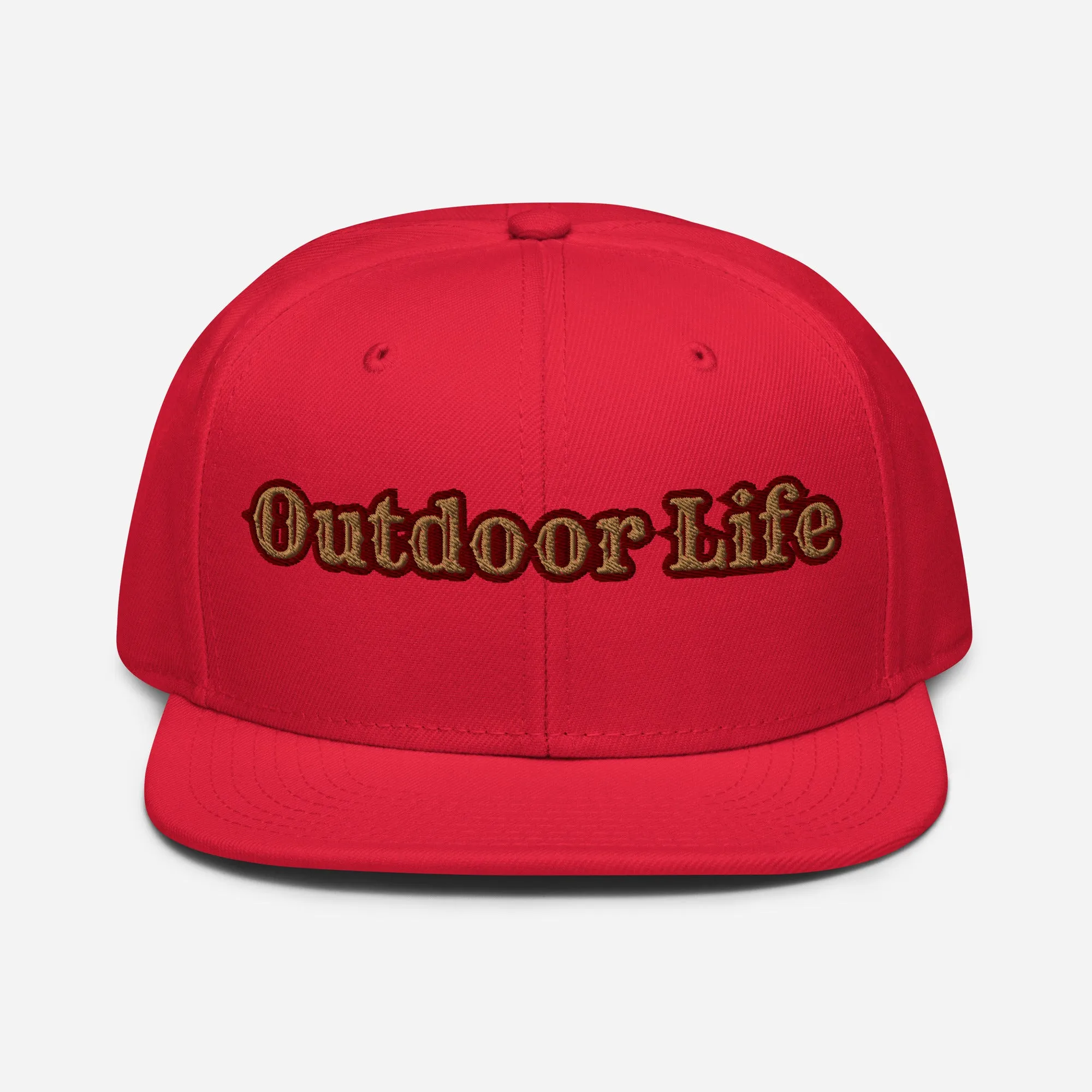 Outdoor life Snapback Hat - StyleMZ