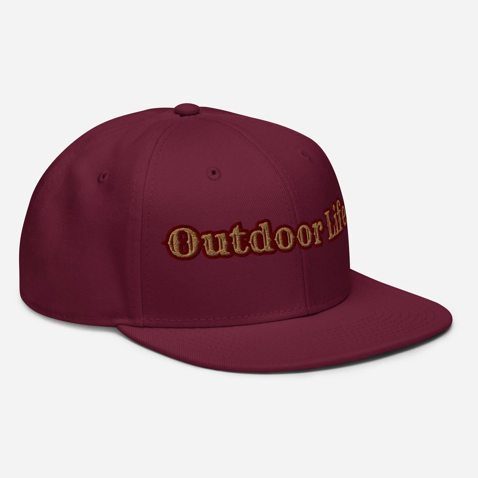 Outdoor life Snapback Hat - StyleMZ