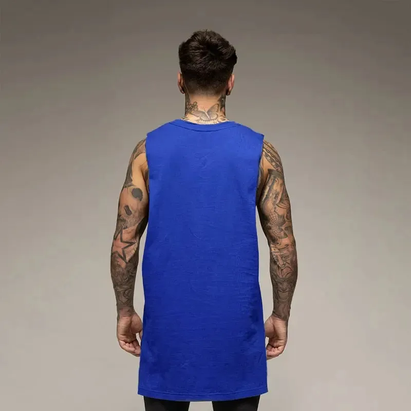 Oversize Cut Off Sleeveless Shirt