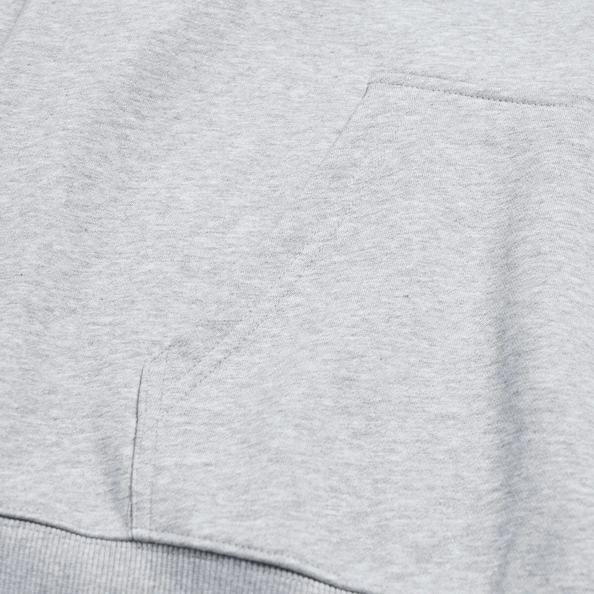 Oversize Solid Color Fabric Hoodie