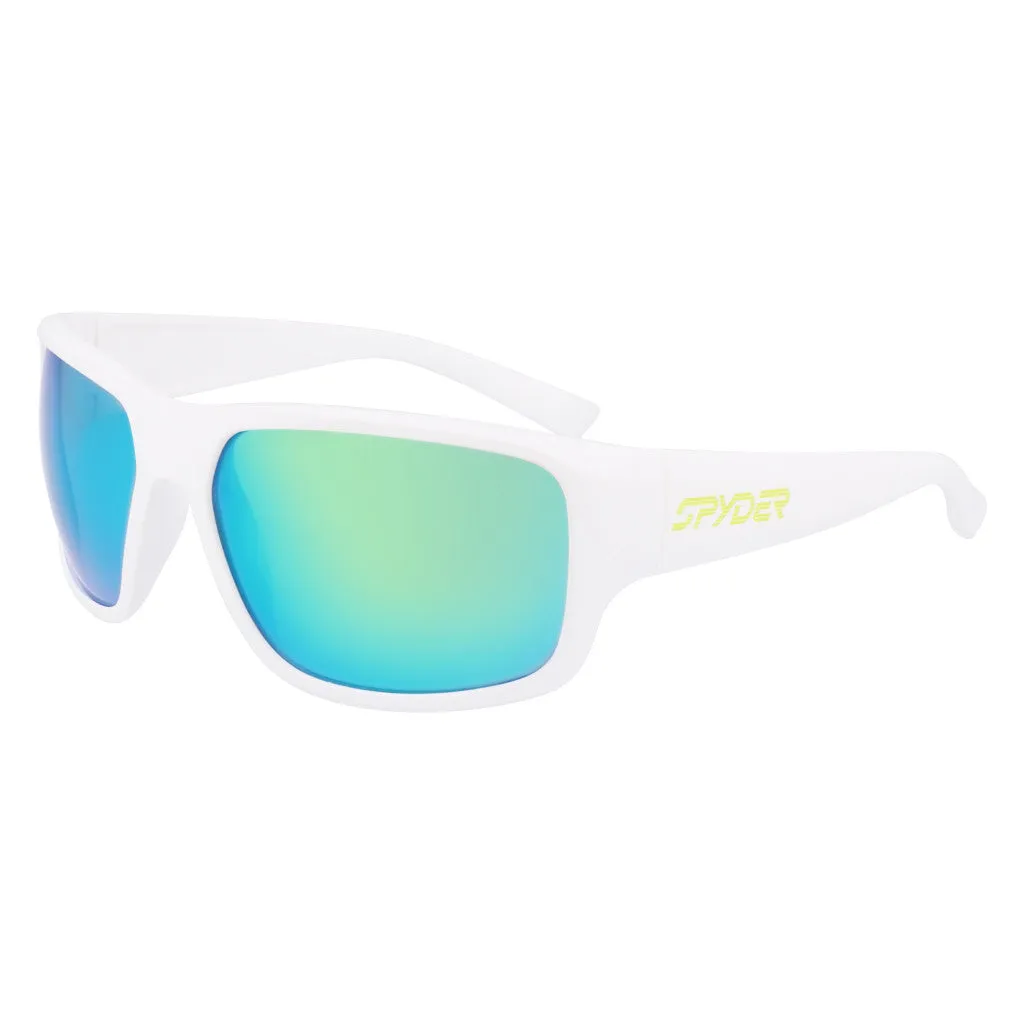 Oversized Retro Wrap Sunglasses - Snow