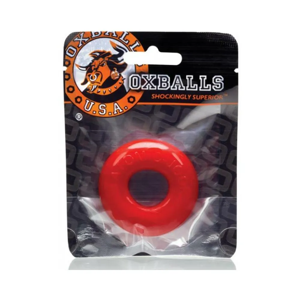 Oxballs Donut 2 Cock Ring Red