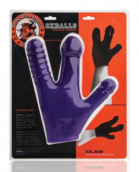 Oxballs Textured Claw Pegger Glove