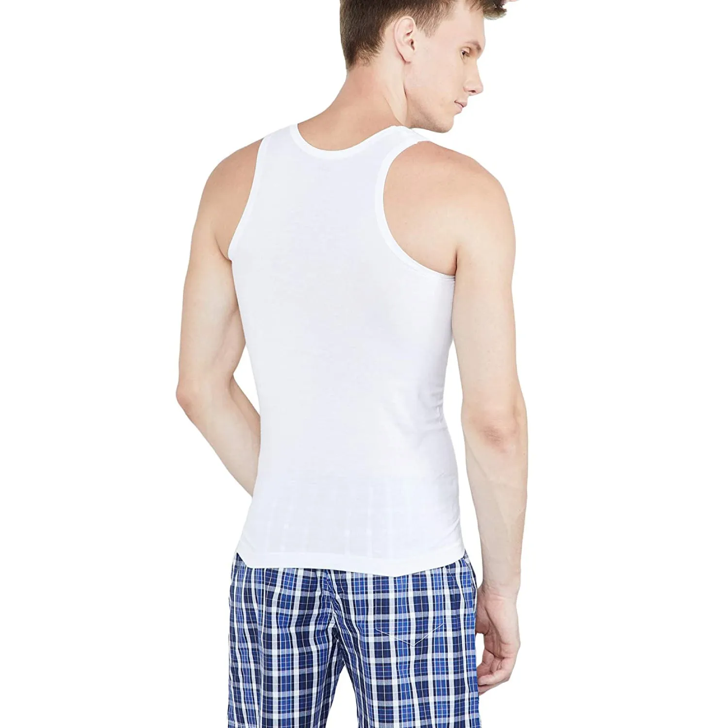 Pack of 6 - Interlock (Thick Fabric) Sleeveless Vest