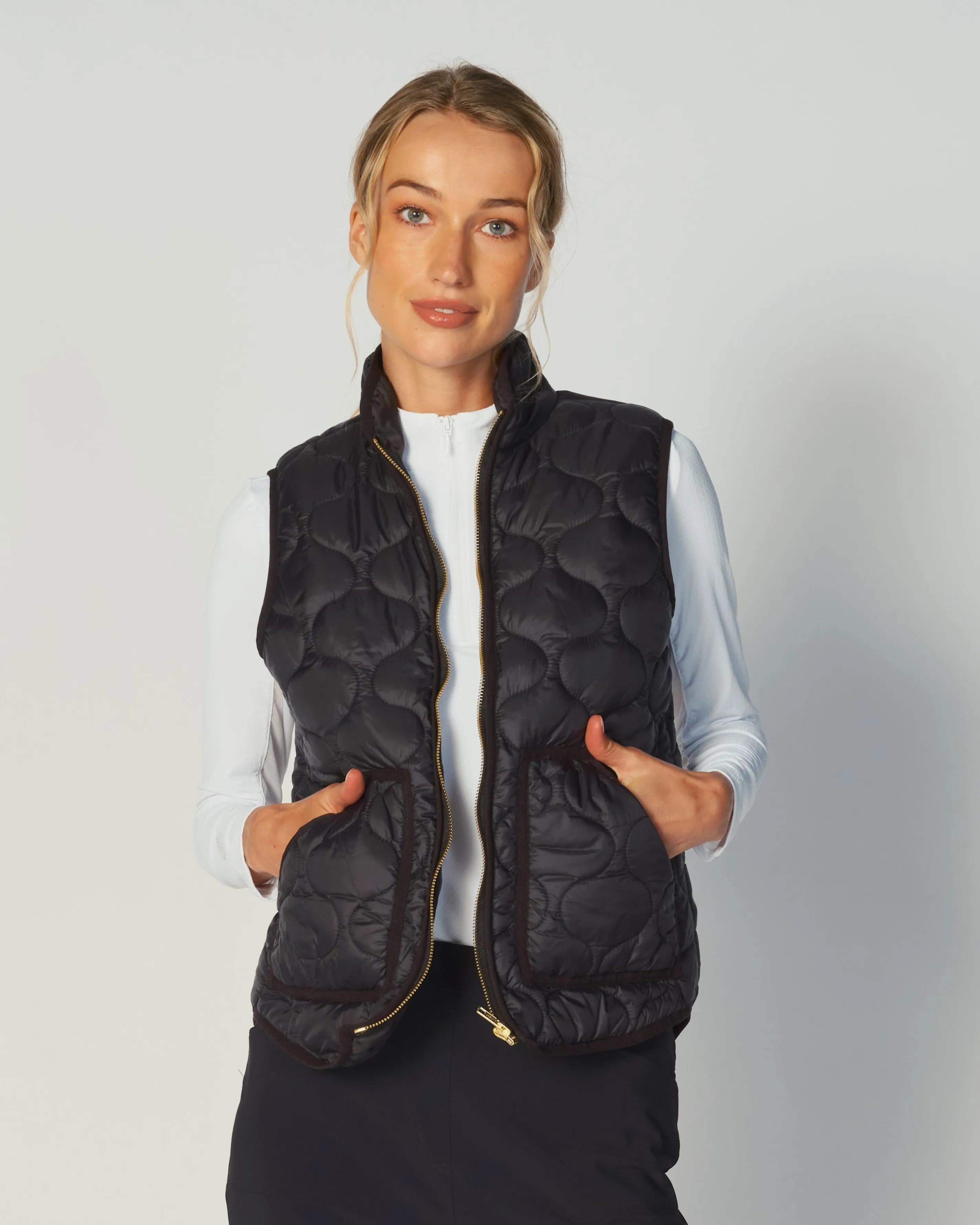 Padded Vest In Various Colors